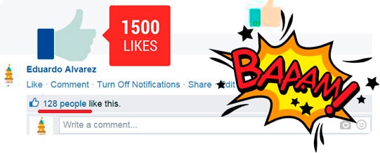 Zoom 1500 likes with KingdomLikes