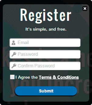 Register Form KingdomLikes